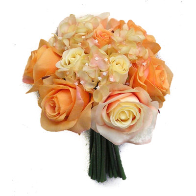 Pièce maîtresse de rose artificiel 12 tiges