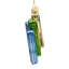Collection Kurt Adler Noble Gems, ornement en verre en forme de sachet de graines, 10 cm