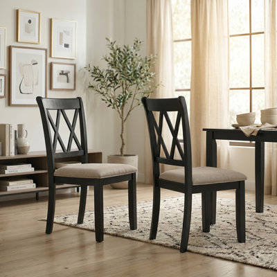 Chaise d'appoint rembourrée Ebbert