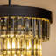 Alax Mid-Century Modern Crystal Chandelier for Dining room-422331-422330-422334