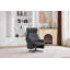 Mira Reclining Swivel Chair and Footstool -1536143129