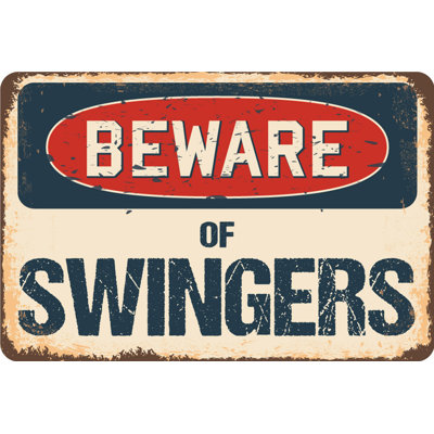 Panneau «Beware of Swingers»