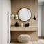  Cadre de miroir rond Selene-1345615442
