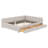 Upholstered Platform Bed With USB-1573369385