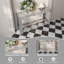 Console supérieure et inférieure en verre trempé à double couche et cadre en acier inoxydable à finition miroir-1997005440-1997005443