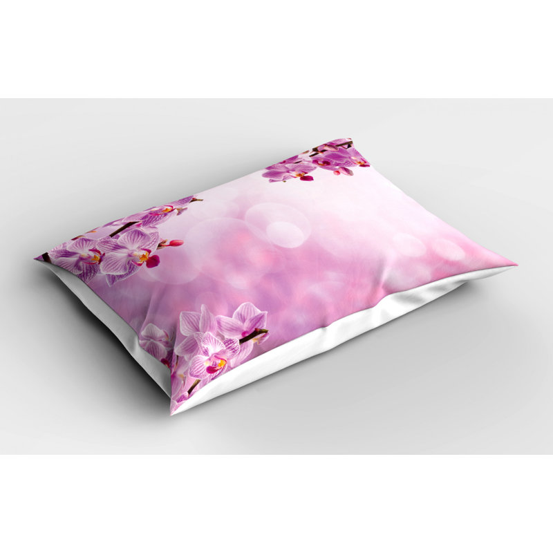 Spring Polyester Floral Sham Set, Twin