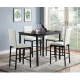 Bernhard 5-piece Counter Height Dining Set