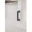 Poignée d'armoire hybride centre-à-centre noir hybride 3-3 / 4 pouces (96 mm) - paquet de 25-111778122-111778124