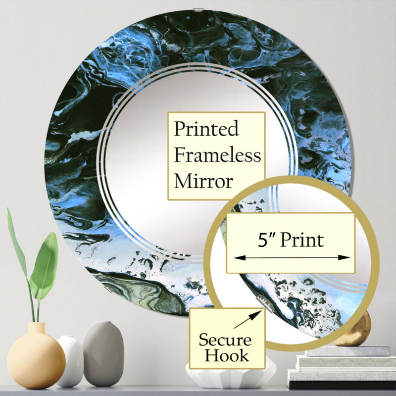 Miroir de salle de bain sans cadre, 24 po x 24 po