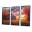 «Autumn Red Barn Breeze II», ensemble de reproductions d'art mural-642776000-642776003