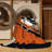 Washable Social Flycatcher Birds Area Rug-1265600678