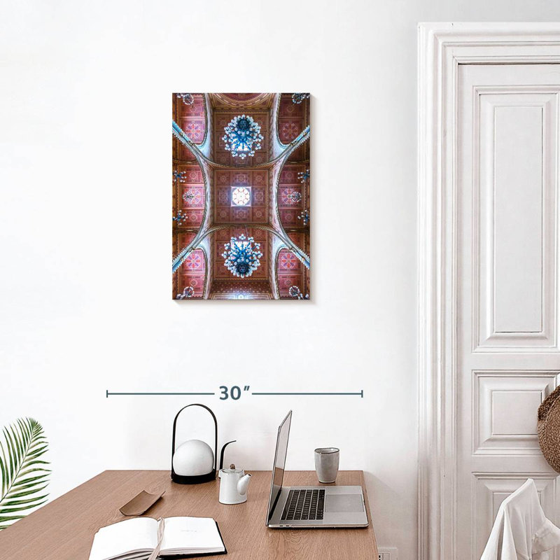 Aime Dohany Street Synagogue, 24" H x 16" W