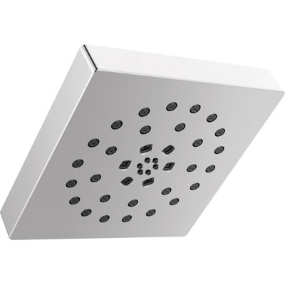 Multi Function Fixed Shower Head with H2Okinetic Technology