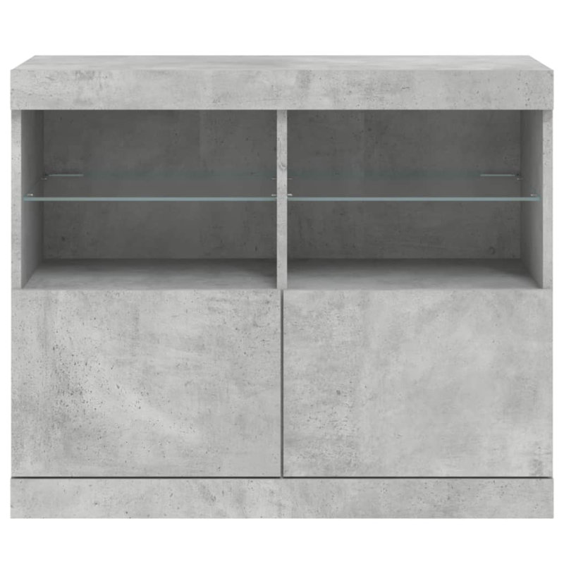 Bashuk 81cm Sideboard, Concrete Grey