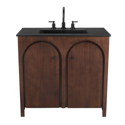 Modway Appia 36'' Single Bathroom Vanity with Ceramic Top
