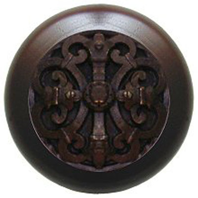 Olde World 1.5" Diameter Mushroom Knob
