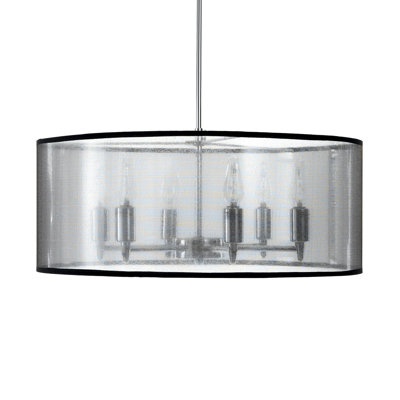 Luella 6 - Light Drum Chandelier