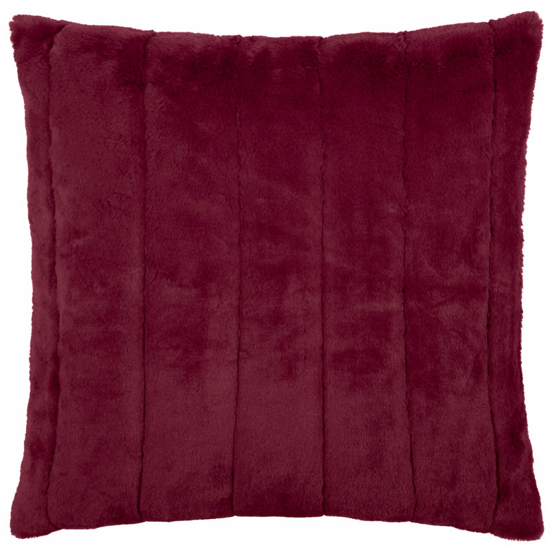Empress Square Cushion, Red, 45cm H x 45cm W