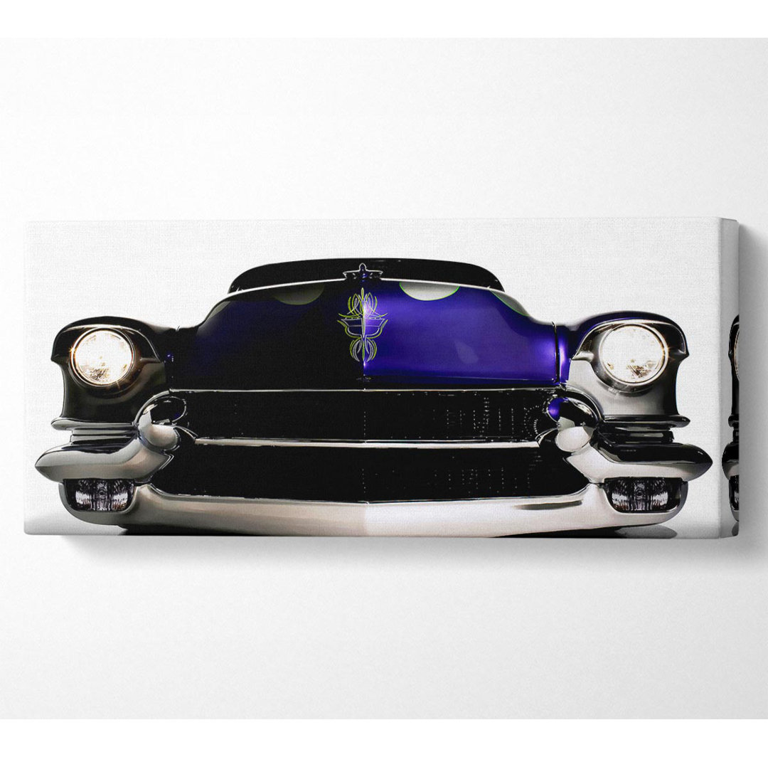 American Muscle Car Purple - Kunstdrucke auf Leinwand