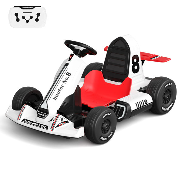 HOMCOM Deluxe Pedal Go Kart EVA Wheels Ride-on Car Children Racing Toy Kids  Gift