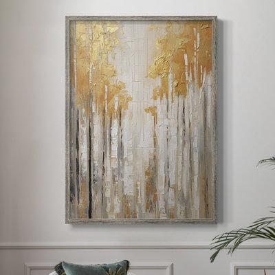 ABSTRACT Series CMXLII, reproduction encadrée - bois massif