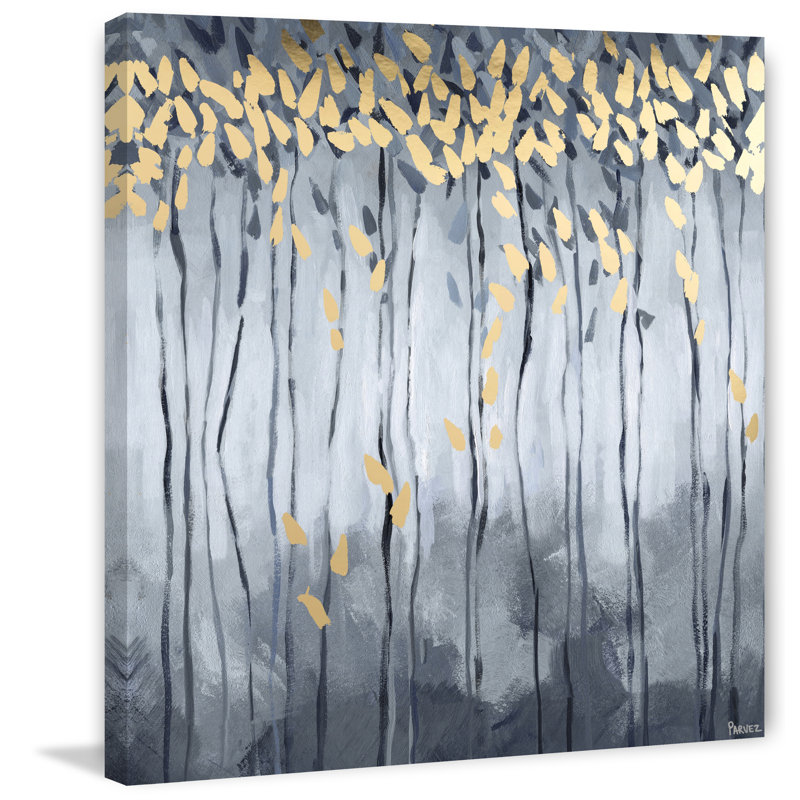 Parvez Taj - Wrapped Canvas Painting, 30cm H x 30cm W