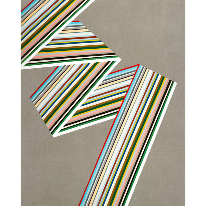 Color Streak Print by Kyle Goderwis, 49" H x 39" W