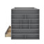 Lit superposé avec tiroirs et armoire-729956123-729956122