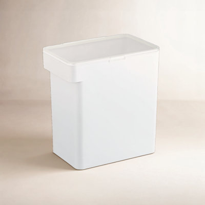 Yamazaki Home Airtight Pet Food Large Storage Container With Transparent Lid, 3.2 gallons