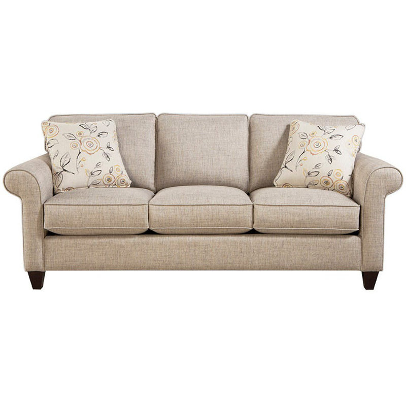 Affordable Fun Sofa, Craftwood 16 Gray Performance Chenille, No