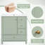 Meuble-lavabo simple 30 po avec plateau en céramique Daisy-811195081