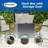 Suncast 22 Gallon Water Resistant Deck Box with Storage Seat-102753216-93630471