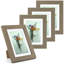 Ensemble de 4 cadres photo avec passe-partout-1012001708-1012001711