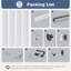 Porte pliante 3-Lite avec trousse de quincaillerie d'installation-121336668-121336661