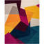 Margery Bunt Modern Violet Multi Geometric Rug-25159537