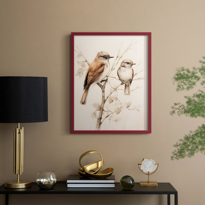 «Vintage Animal Print», reproduction encadrée LII