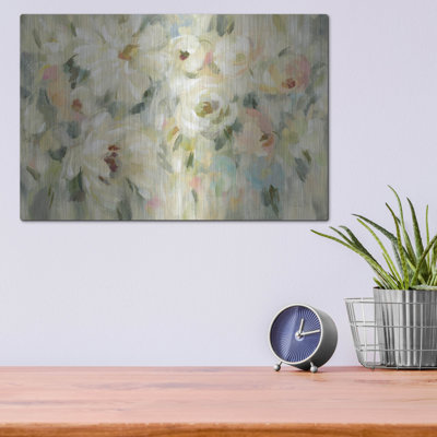 " Expressive Pale Floral " by Silvia Vassileva
