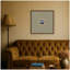 «Howdy Matchbook Blue Square» par Megan Ryan, reproduction d'art encadrée-1020830845