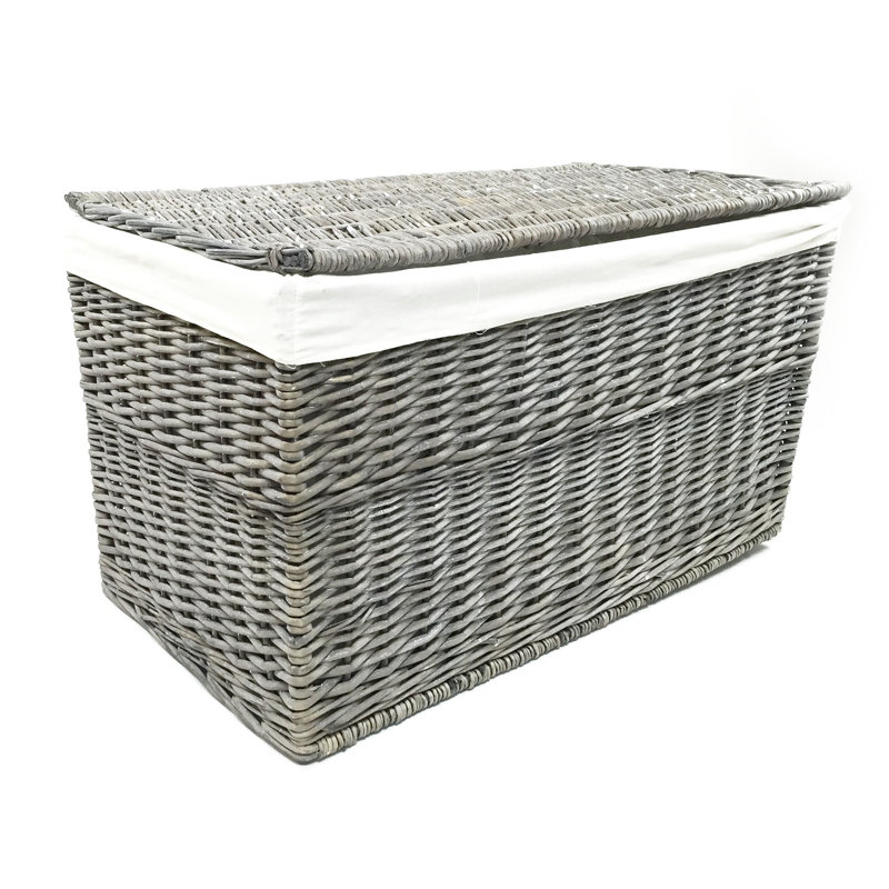 Coso Blanket Chest, 46cm H x 84cm W x 45cm D, Grey