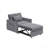 Sofa Bed Chair 3 In 1 Convertible, Recliner, Single Recliner, Suitable For Small Spaces With Adjustable Back-585029665