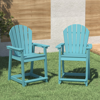 Hdpe Tall Adirondack Bar Chair