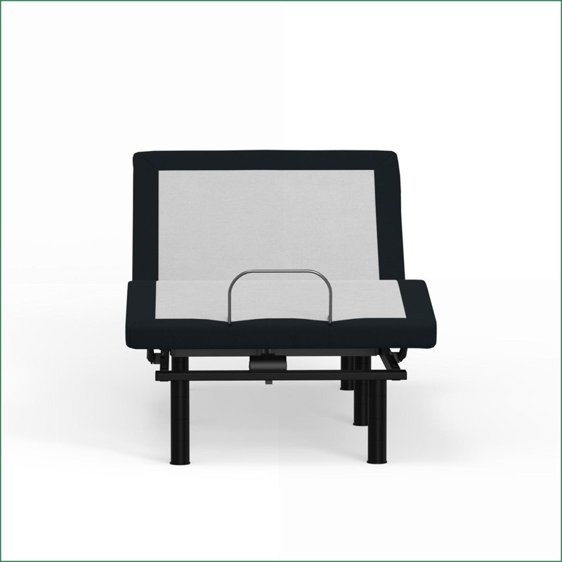 Simple base de lit simple réglable avec inclinaison de l'oreiller, massage et amp; Ports USB - Conception sans dégagement