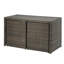 Ensemble bistro Damonei rectangulaire pour 2 personnes de 25 po de long avec coussins