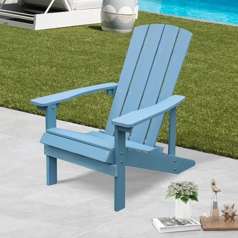 Roberto Adirondack Chair, Lake Blue