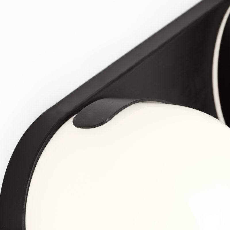 Syrie 2 - Light Dimmable LED Bath Bar, Aged Iron