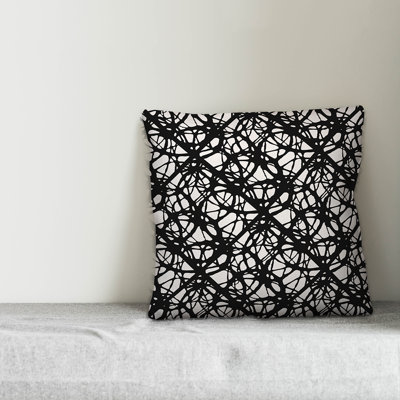  Dashes Throw Pillow