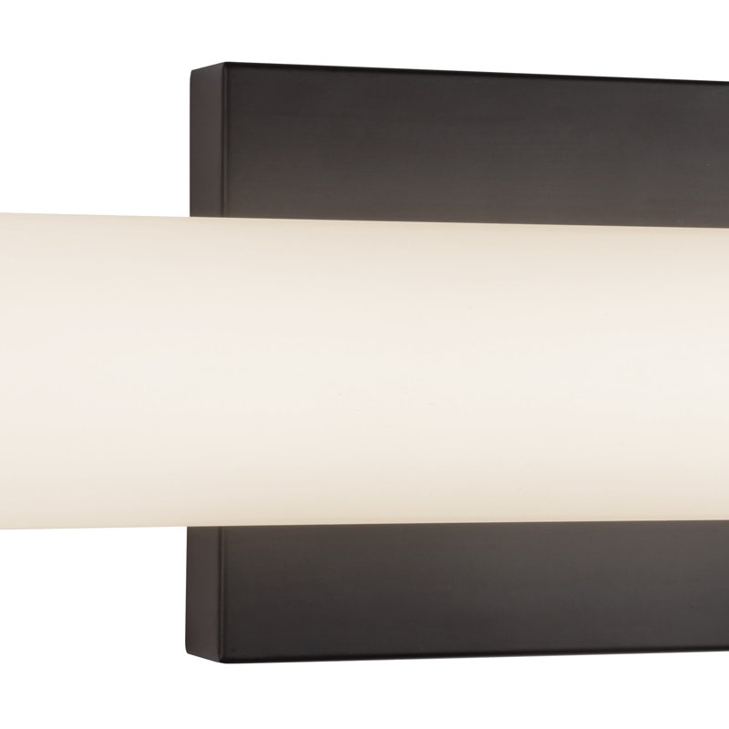 Rico 36-in Black dimmable LED Wall Sconce, Matte Black