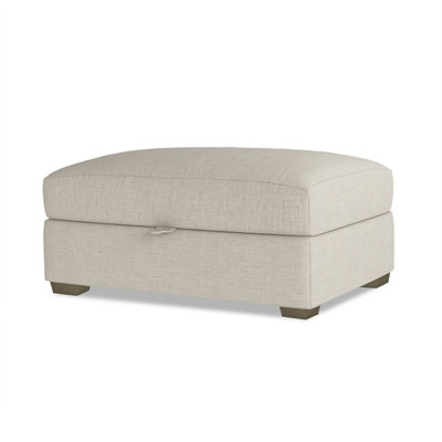 Beige Upholstered Bench