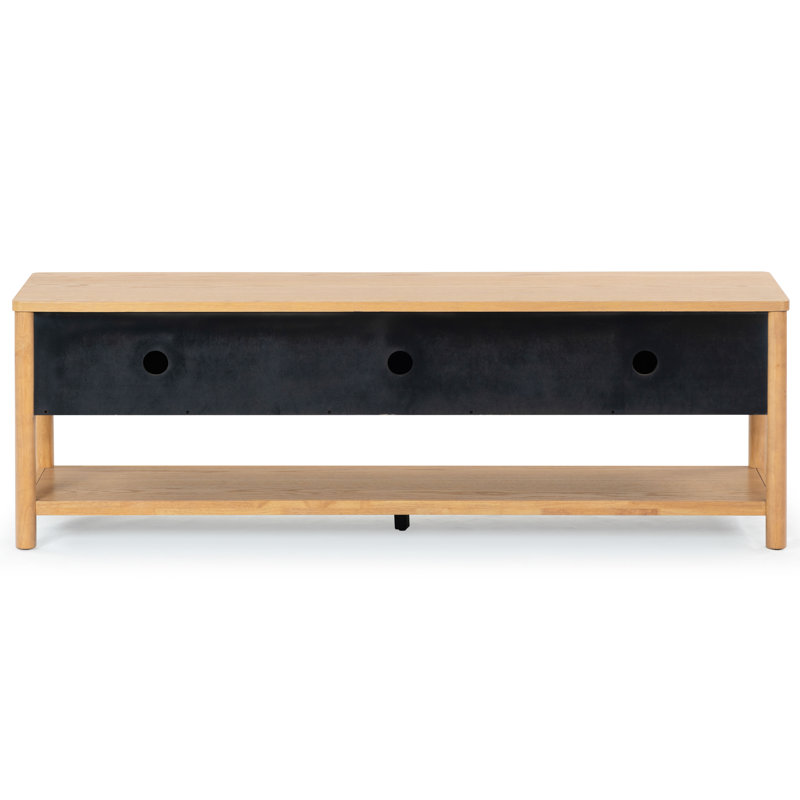 Jaylessa TV Stand, Natural
