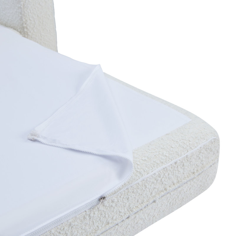 Tov Furniture Ryan Cream Boucle Sofa Bed, Cream Boucle